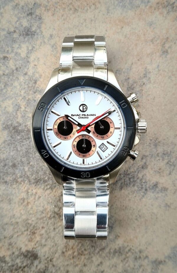 A watch is shown on the floor.
