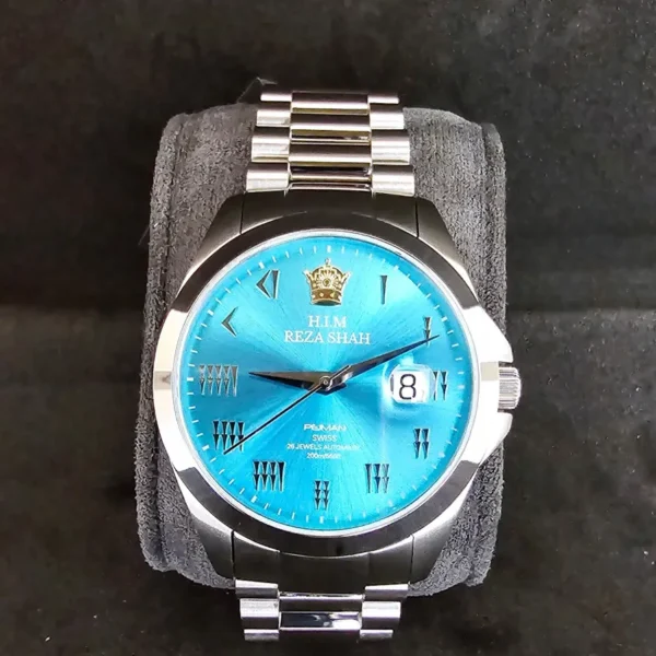 A watch is shown in its box.