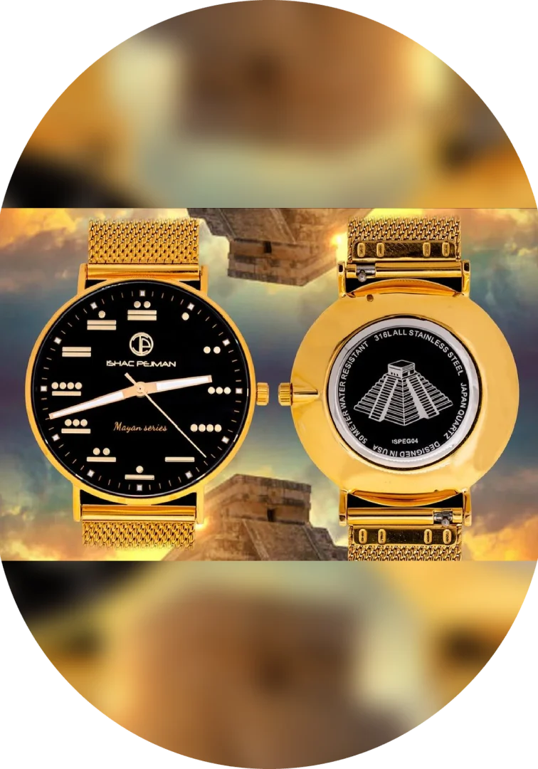 5 (3) Two watches are shown side by side on a sky background.